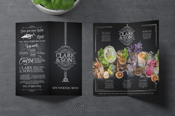 Menu Mock-up Menu Mock-up